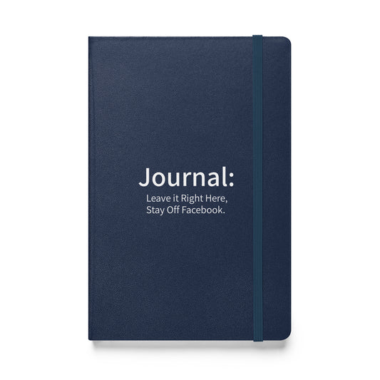 I Journal Hardcover Bound Notebook